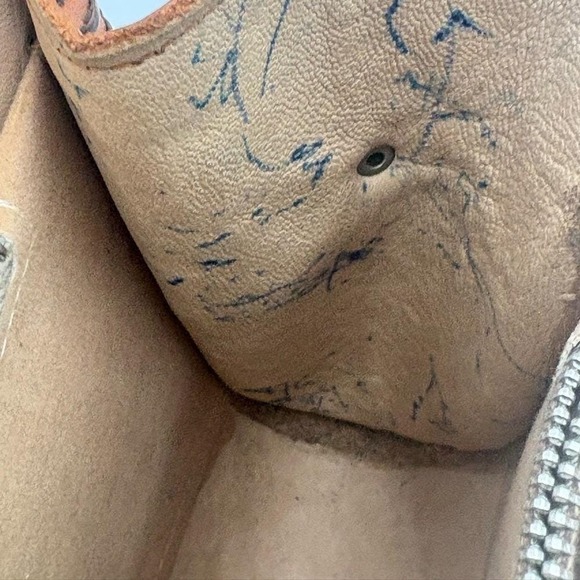 Vintage Four Jay's Hand Tooled Leather Purse Floral Western Bag Albuquerque NM - Picture 12 of 16